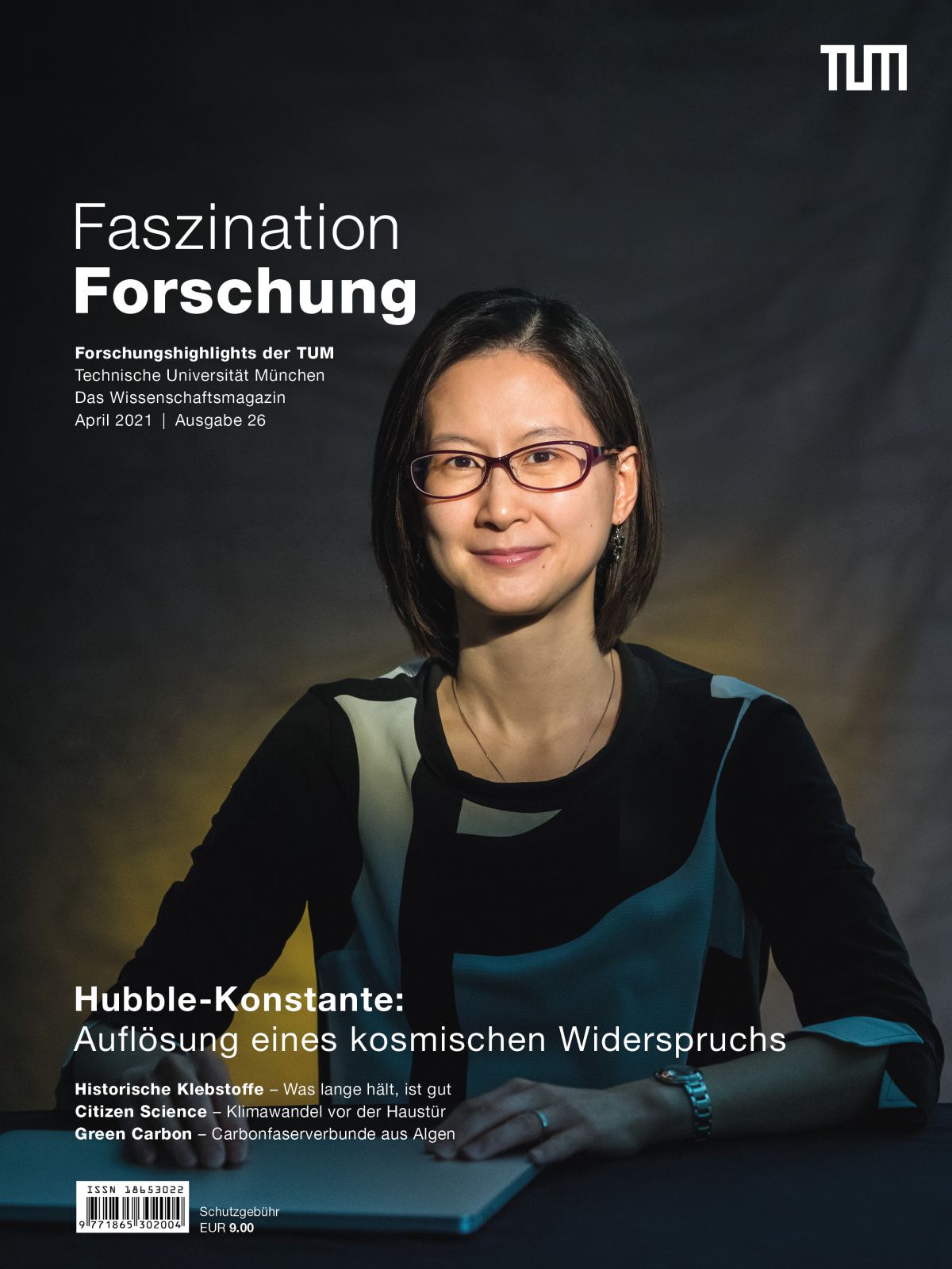 Titelseite des Magazins „Faszination Forschung“ Ausgabe 26